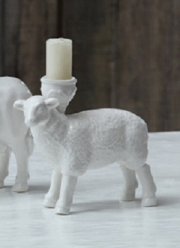 Sheep candle