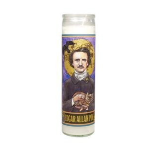 Edgar Allan Poe Candle- Secular Saints