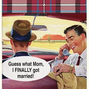 Finally Married Kitchen Towel- Retro Sassy Collection