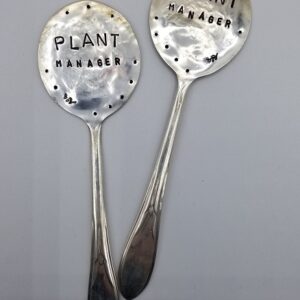 Plant Manager Garden Marker- Upcycled Cutlery