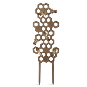 Bees with Honeycomb Pot Trellis