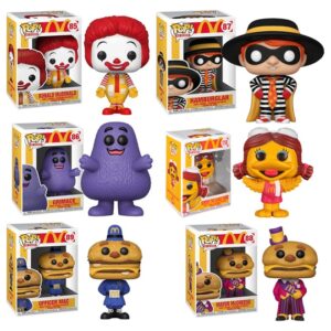 Ad Icon McDonalds POP Figures Bundle- Set 6
