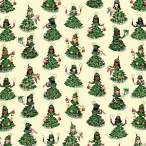 Wooden Christmas Tree Ladies Puzzle
