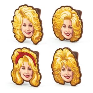 Dolly Parton Bag Clips- Set 4