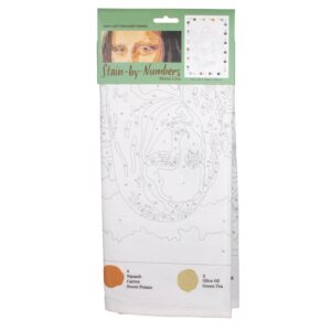 Mona Lisa Kitchen Towel- Stain by Numbers
