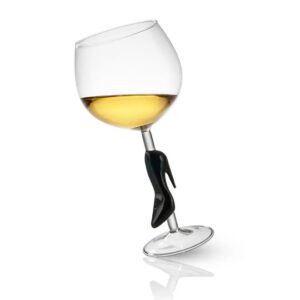 Black Stiletto Wine Goblet