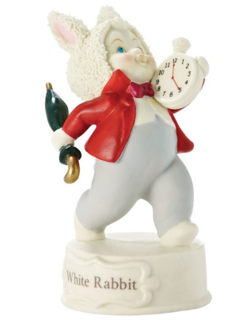 white rabbit figurines