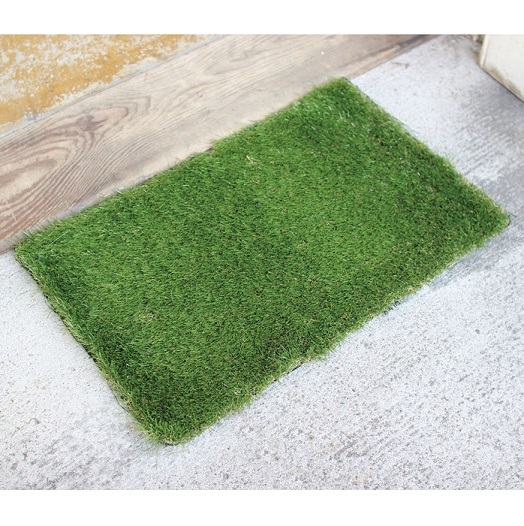 Green Grass Door Mat- Rectangle